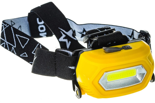 Фонарь аккумуляторный налобный COB 3Вт аккум. Li-Po до 1.2А.ч от USB КОСМОС KOC-LiPoH3WCOB