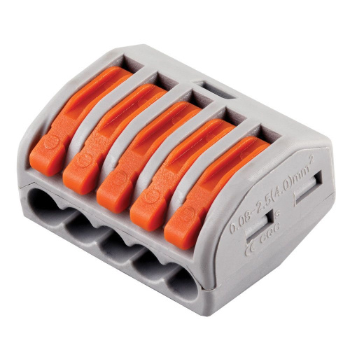 Клемма монтажная 5-проводная, LD222-415