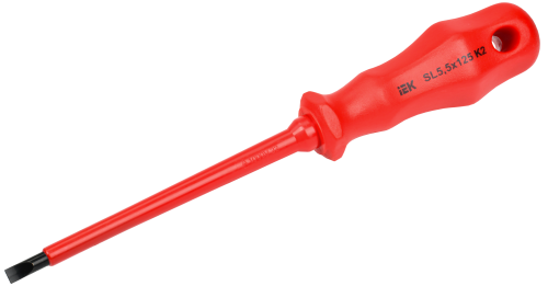 Отвертка диэлектрическая SL5,5х125 K2 ARMA2L 3 IEK