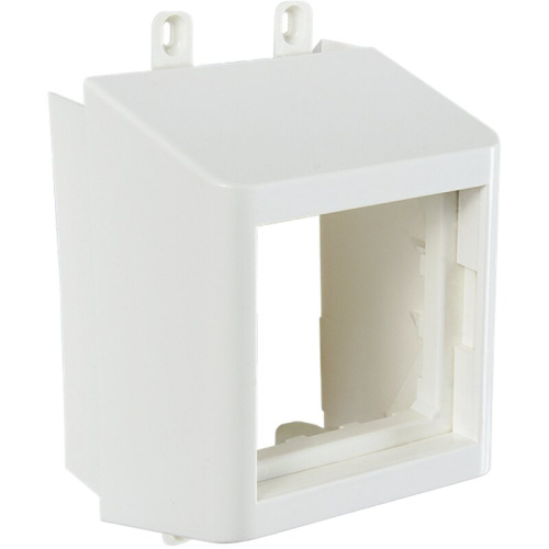 SPL Суппорт с рамкой на 1 пост (45х45) на профиль для кабель-канала 60х16