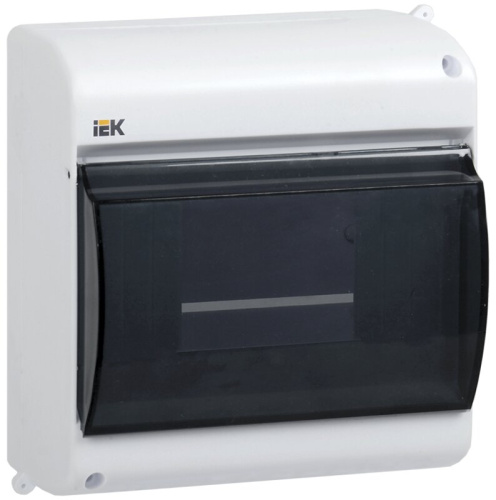 Корпус пластиковый КМПн 2/6 IP30 белый KREPTA 3 IEK