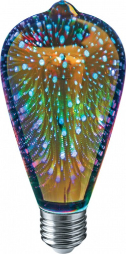 Лампа Navigator NLL-3DRGB-ST64-2-230-E27