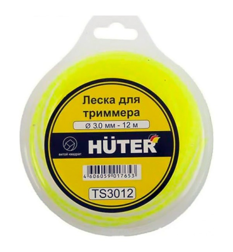 Леска ТS3012 (витой квадрат) HUTER