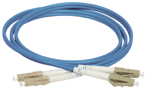 Оптический коммутационный соед шнур (патч-корд), MM, 50/125 (OM4), LC/UPC-LC/UPC, (Duplex), 3м ITK