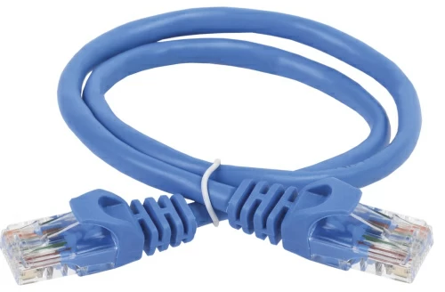 Коммутационный шнур (патч-корд), кат.5Е UTP, 3м, синий ITK