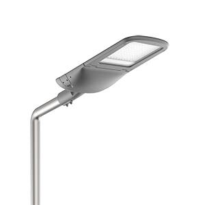 Светодиодный светильник "ВАРТОН" уличный Tornado Plaza 100 Вт креп.на консоль 4000К RAL7045 сер.муар