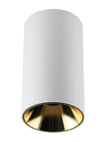 Светильник PDL-R 14080 GU10 WH/GL (белый/золото) 230V IP20 Jazzway