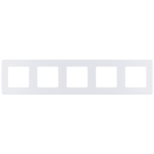 Рамка 5-местная жемчуг INSPIRIA