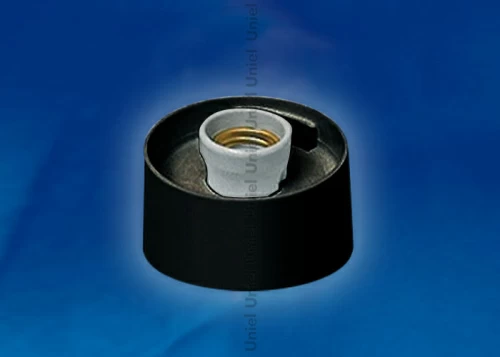Основание UFP-А01AE  BLACK (пластик,черный) патрон Е27, соединение резьбовое