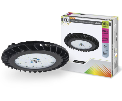 Светильник складской сд LHB-UFO 100Вт 230В 6500К 7500Лм IP65 LLT