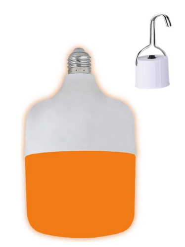 Лампа светодиодная аккумуляторная от насекомых противомоск Фарлайт 2 уровня яркости Т80 18Вт 1500K