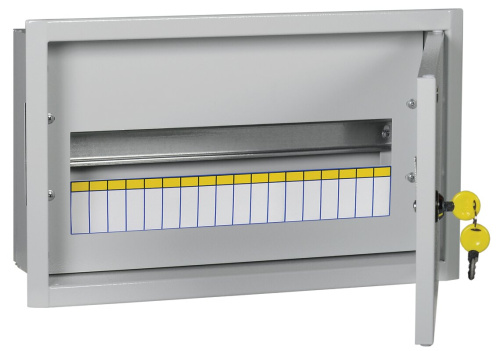 Корпус металлический ЩРв-18 (265х440х120мм) IP31 TITAN 3 IEK