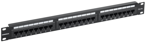 Патч-панель 1U кат.5E UTP 24 порта (Krone) GENERICA