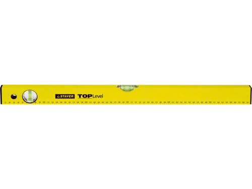 Уровень STAYER "MASTER" TOPLevel коробчатый, 2 противоударных ампулы, линейка,100 см