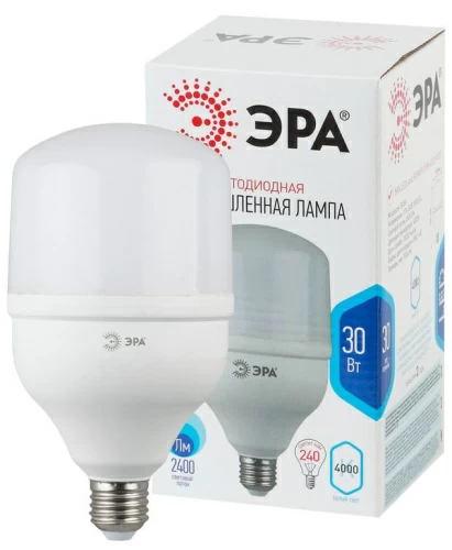 Лампа светодиодная  ЭРА LED smd POWER 30W 4000-E27