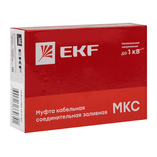 Муфта соединительная заливная МКС(Б) 1,5-6мм (клемник) EKF PROxima