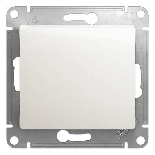 Переключатель 1-клавишный сх.6, 10АХ, механизм, ПЕРЛАМУТР GLOSSA