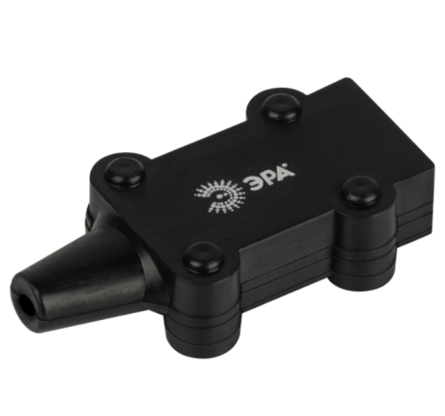 ERABL- Z ЭРА Заглушка для Белт-лайт (на 2 жил.), черный (10/500/15000)