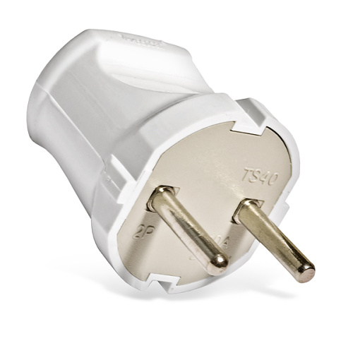 Вилка б/з бел  6А