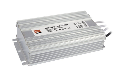 Блок питания (драйвер) BSPS 24V 13.30A=320W IP67 3 г.гар. Jazzway
