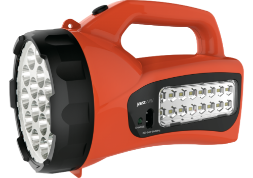 Фонарь JAZZWAY Accu7-L19/L16-og (оранж)
