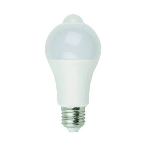 Лампа светодиодная с ДД LED-A60-12W/4000K/E27/PS+MS PLS10WH 