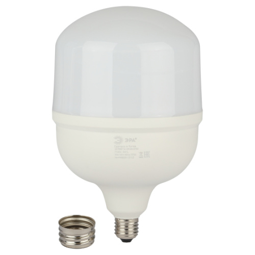 Лампа светодиодная POWER ЭРА STD LED T160-100W-6500-E27/E40 100Вт колокол холодный дневной свет Е27/