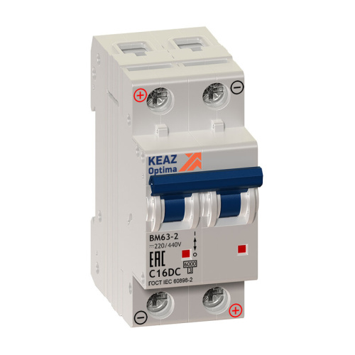 Автомат OptiDin BM63-2C6-DC-УХЛ3