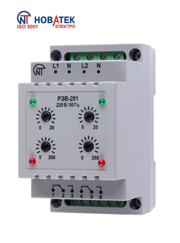 Реле времени РЭВ-201 (200сек+20сек)