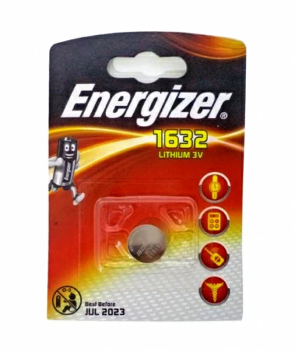 Батарейка Energizer Lithium CR1632 1бл 