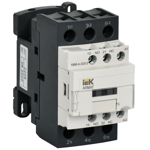 ARMAT Контактор КМИ-А-22512 LC1D 25А 24В/АС3 1НО/1НЗ IEK