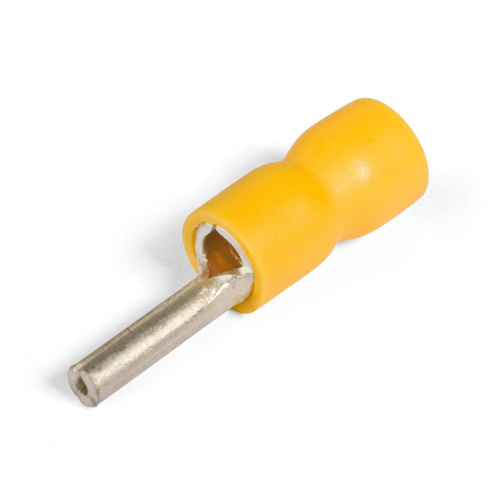 Наконечник кабельный штыревой круглый изолированный НШКИ 6.0–13 серия ПРОФИ (КВТ)