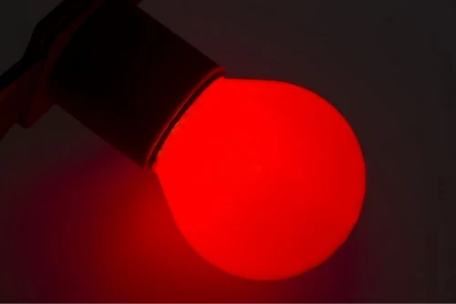 Лампа к Белт-лайт 10w Е27 (красная)