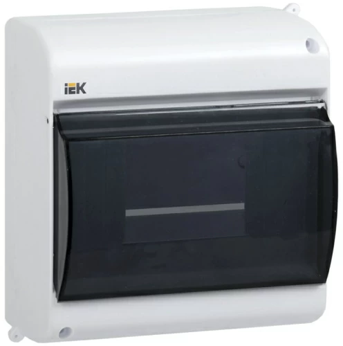 Корпус пластиковый КМПн 2/6 IP30 белый KREPTA 3 IEK