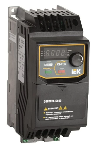 Преобразователь частоты CONTROL-С600 380В, 3Ф 0,75  kW IEK