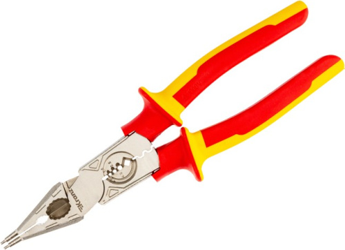 Плоскогубцы многофункциональные диэлектрические со съемником 238мм KRANZ