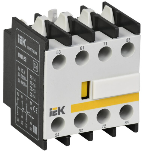 Приставка ПКИ-22 дополнительные контакты 2NO+2NC IEK