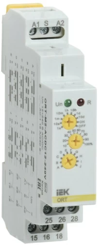 Реле времени ORT многофункциональное 2 конт. 12-240 В AC/DC IEK