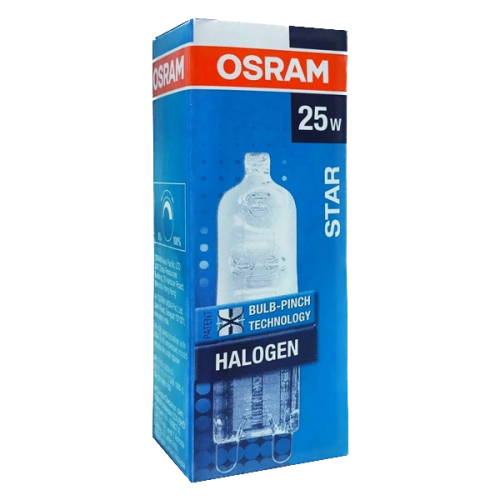 Лампа галогенная HALOPIN 25W 250lm 230V G9 матовая OSRAM