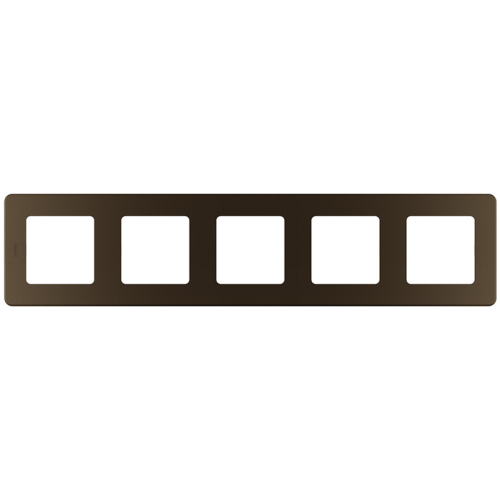 Рамка 5-местная бронза INSPIRIA