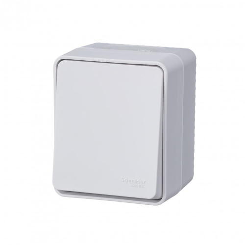 Переключатель 1-кл 10АХ, IP54, БЕЛЫЙ ATLASDESIGN Profi54