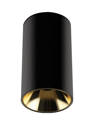 Светильник под лампу PDL-R 14080 GU10 BL/GL (черный/золото) 230V IP20 Jazzway