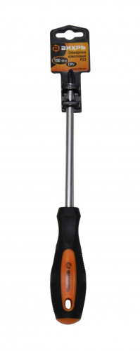 Отвертка крестовая PZ3, 150 мм Вихрь 