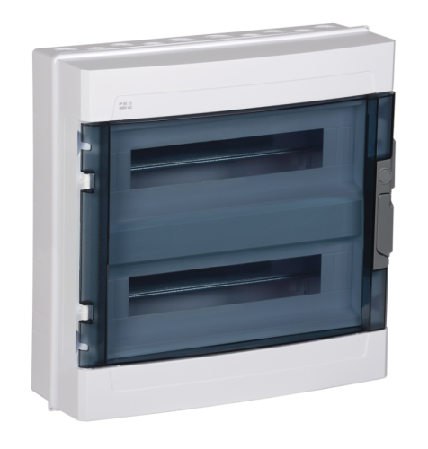 Бокс КМПн 2/36 IP55 корпус пластиковый навесной для 36 (18х2) модульных автомат. выкл. снят