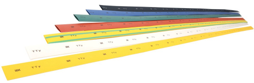 Трубка термоусадочная ТТУ нг-LS 2/1 белая (1м) IEK