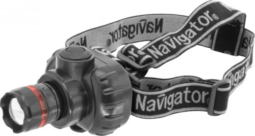 Фонарь налобный Navigator NPT-H03-3AAA 3реж.