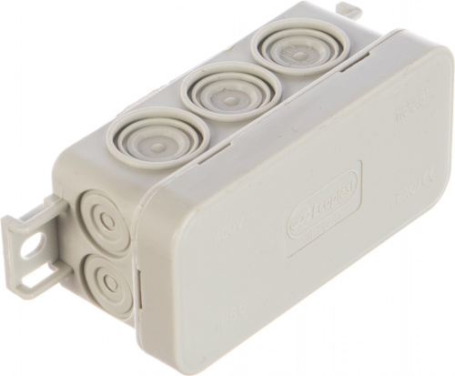 Экопласт JBL090 Коробка распределительная без сальников о/п 90х42х40, 10вых. IP55 44055