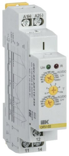 Реле повыш.напряжения ORV. 1ф 110-240 В AC/DC IEK