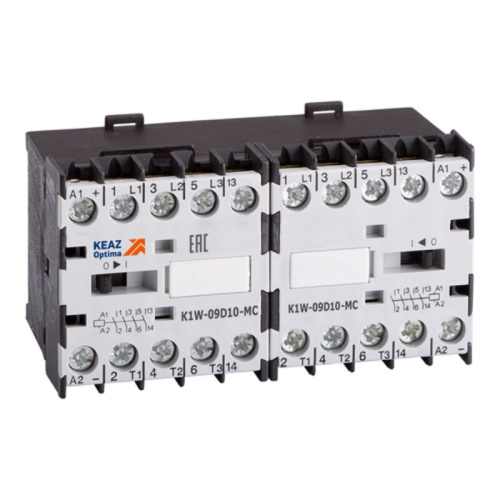 Миниконтактор реверсивный OptiStart K1W 09D10 MC 24AC VS КЭАЗ