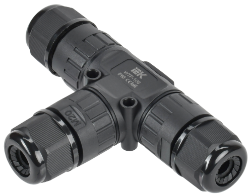 Коннектор кабельный герметичный WTP-106 3 PIN IP68 IEK